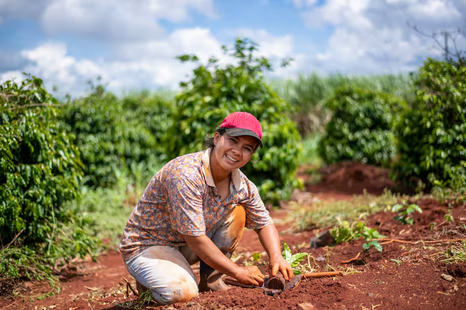 trabajadora agricola
